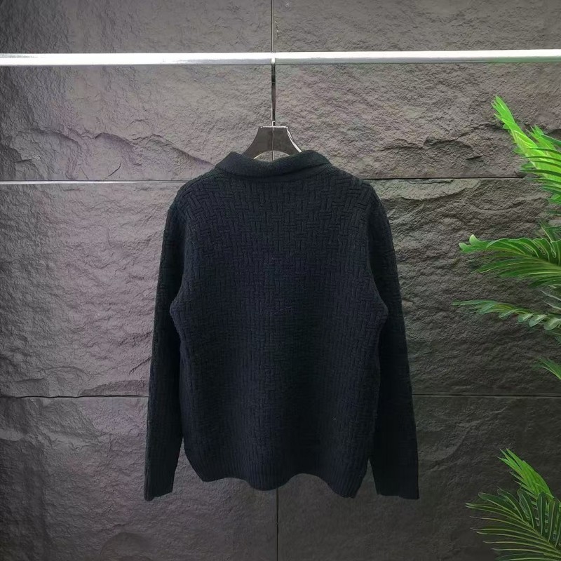 casablanca2024 new polo knitted long sleeve