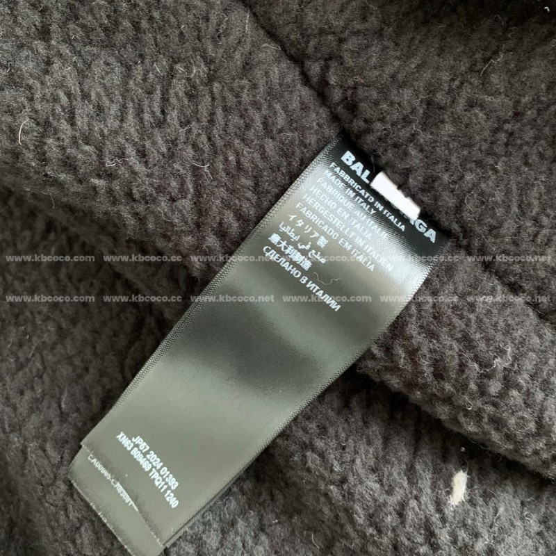 Ba*len*cia*ga Camouflage hooded jacket