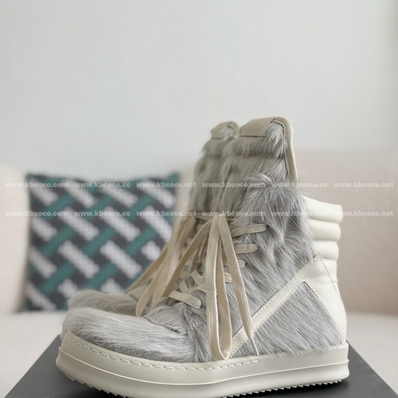 RICK OWENSRO Rick Owens FW23 LUXOR Series High-Top Sneakers