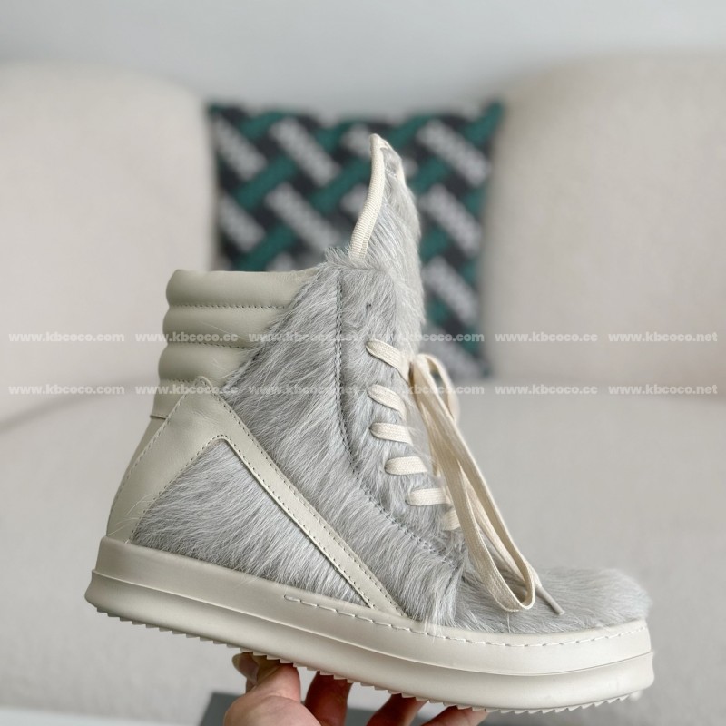 RICK OWENSRO Rick Owens FW23 LUXOR Series High-Top Sneakers