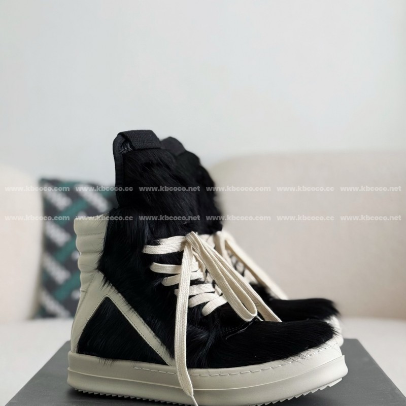 RICK OWENSRO Rick Owens FW23 LUXOR Series High-Top Sneakers
