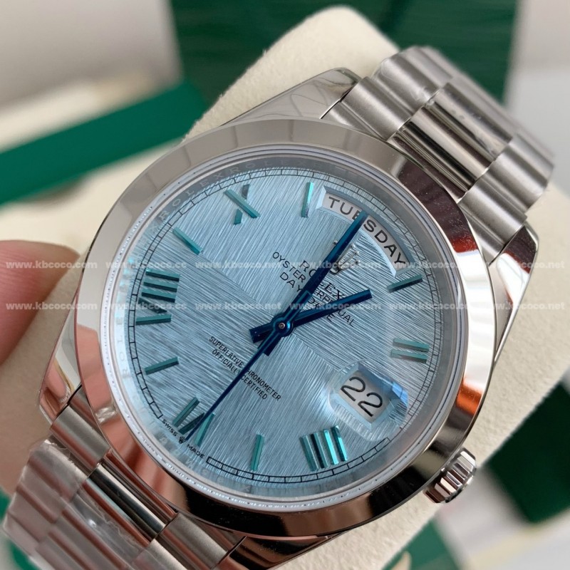 R*l*x Day-Date model Men’s wristwatches 40mm