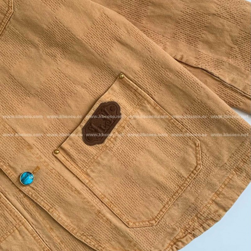 L0*is V*t0n FW24 Round Neck Single Breasted Casual Jacket