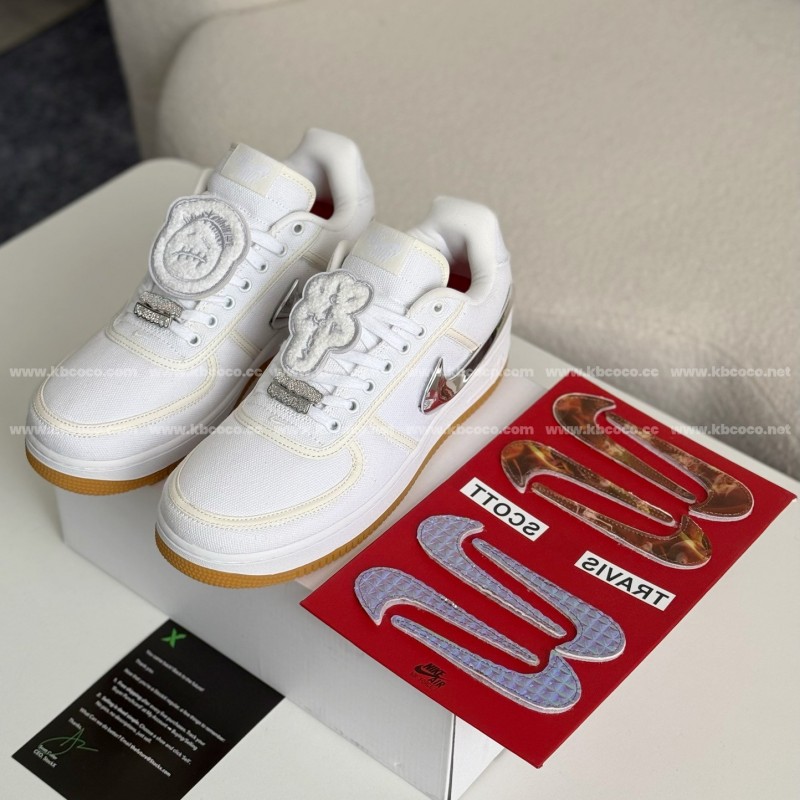 Travis Scott x Nike Air Force 1 sneakers