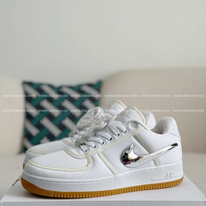 Travis Scott x Nike Air Force 1 sneakers