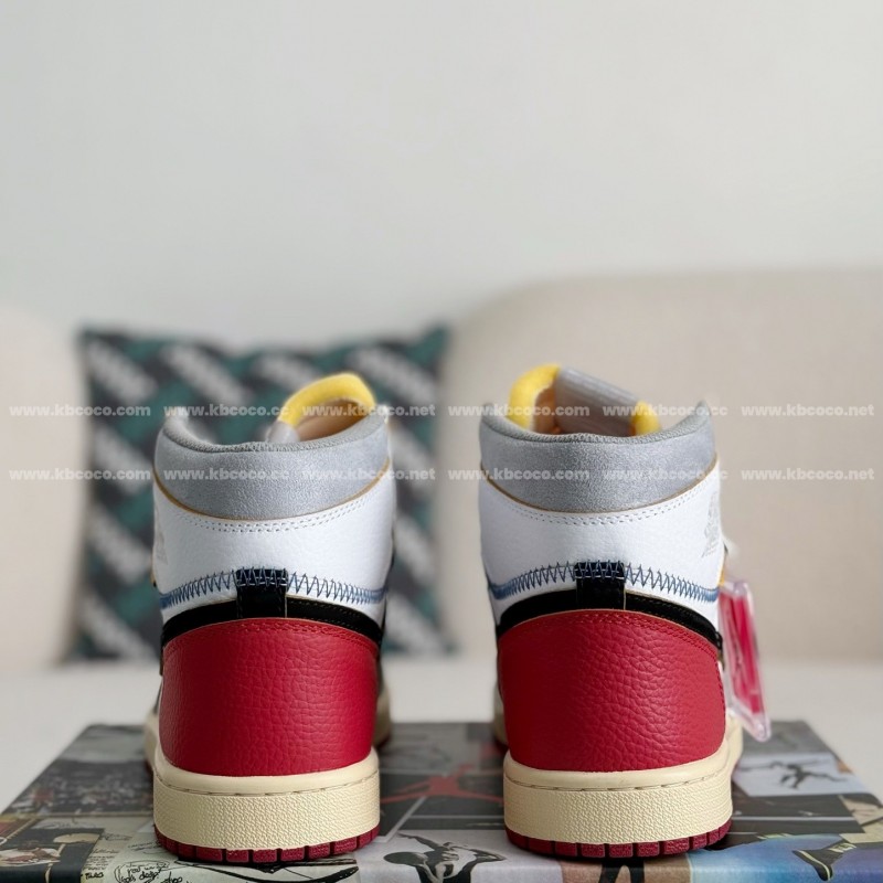 Union x Jordan Air Jordan 1 Retro Collaborative high-top sports shoes