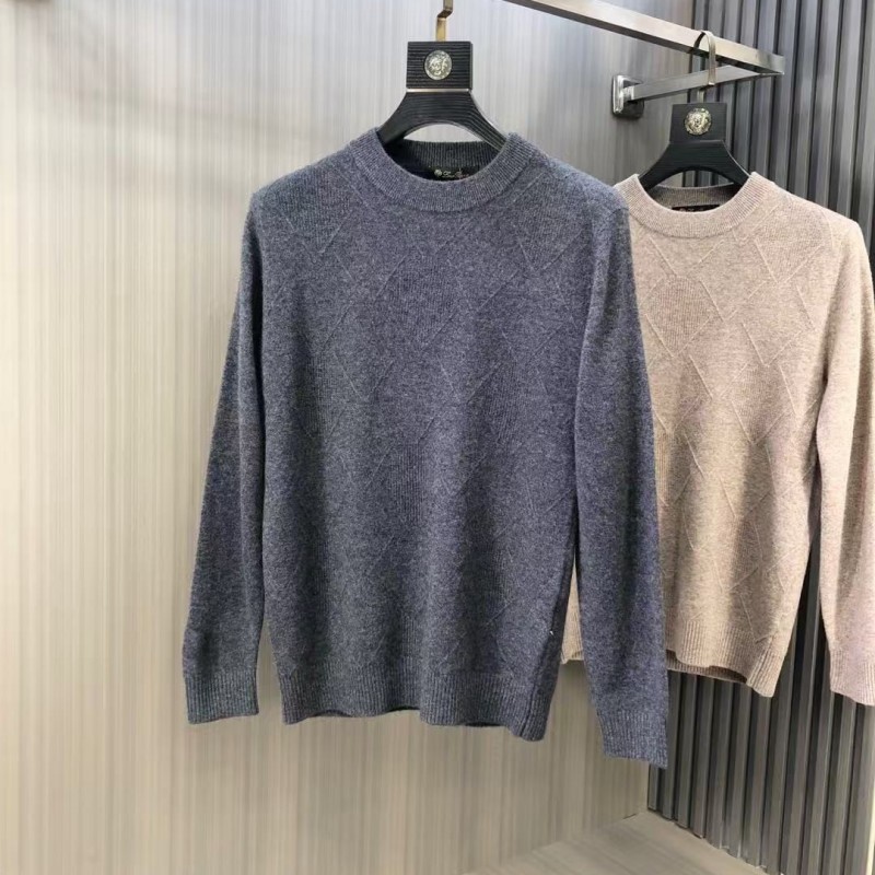 L**o p*ana24 Autumn and Winter crew neck knitted sweater