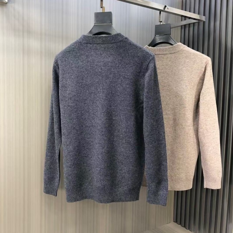 L**o p*ana24 Autumn and Winter crew neck knitted sweater