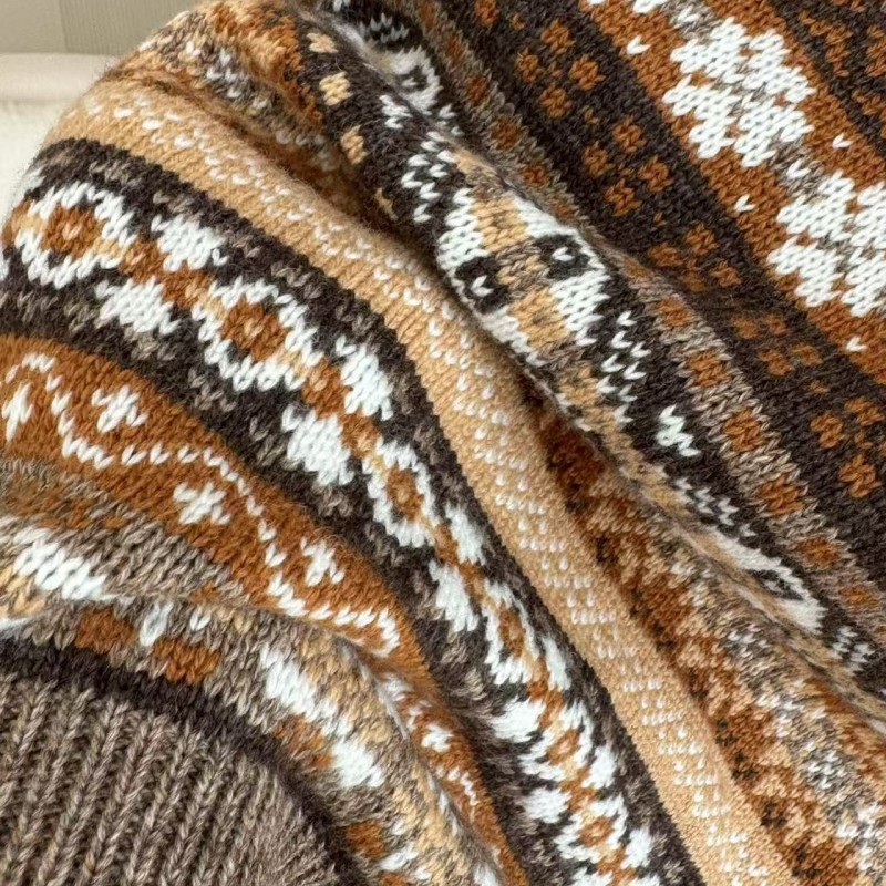 L**o p*ana Fair Isle Turtleneck Sweater