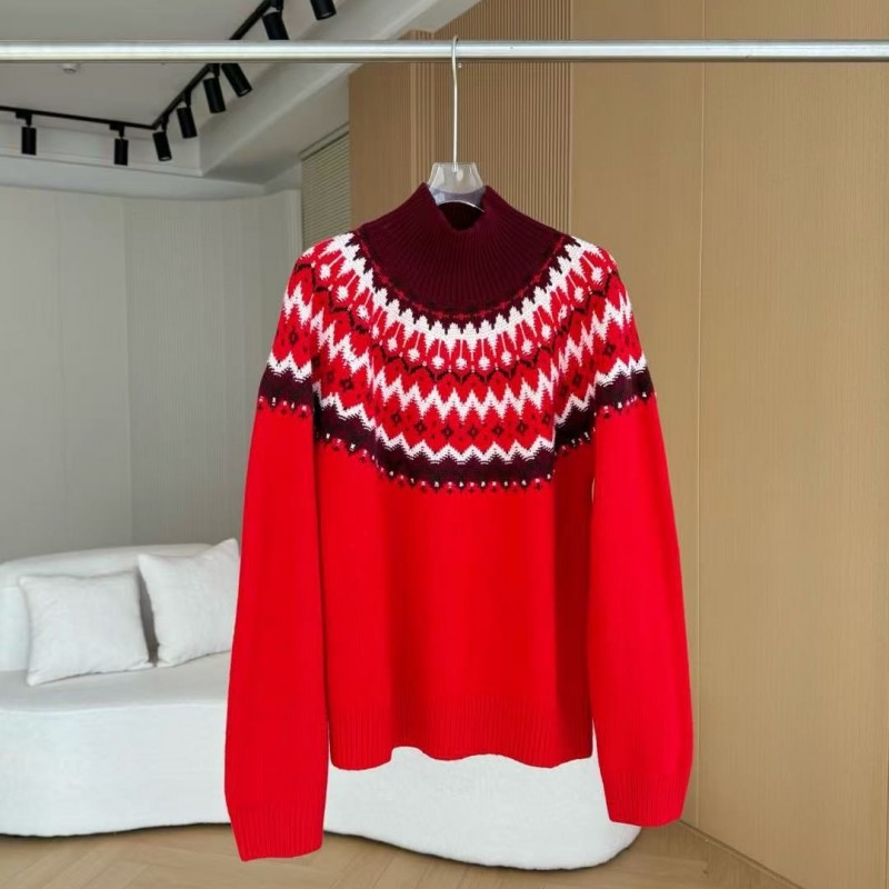 L**o p*ana Fair Isle Turtleneck Sweater