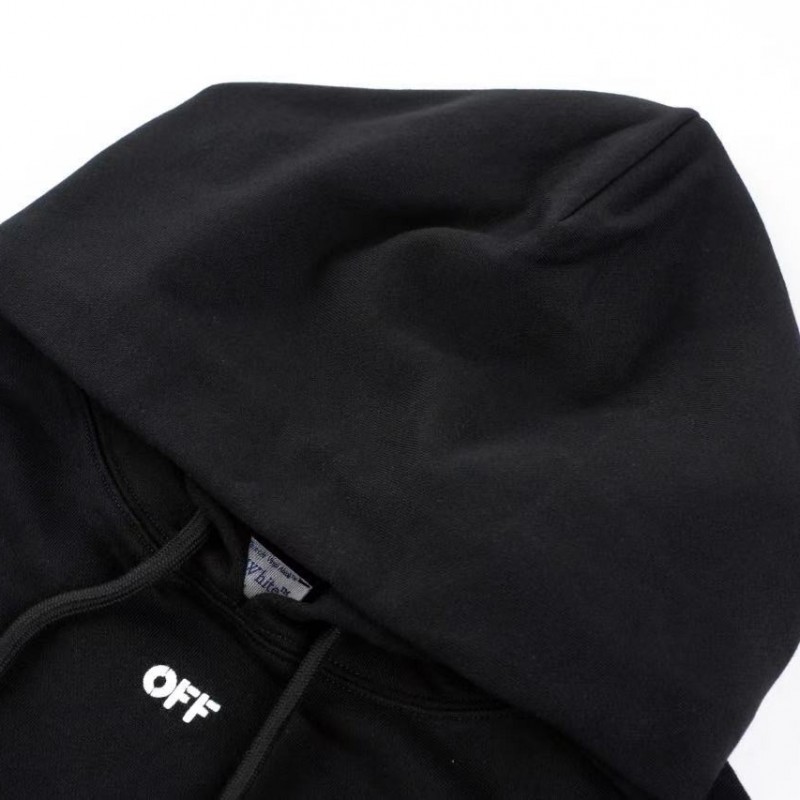 offwhite dark pattern anchor arrow embroidered sweatshirt