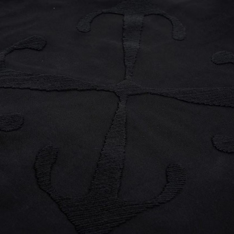 offwhite dark pattern anchor arrow embroidered sweatshirt