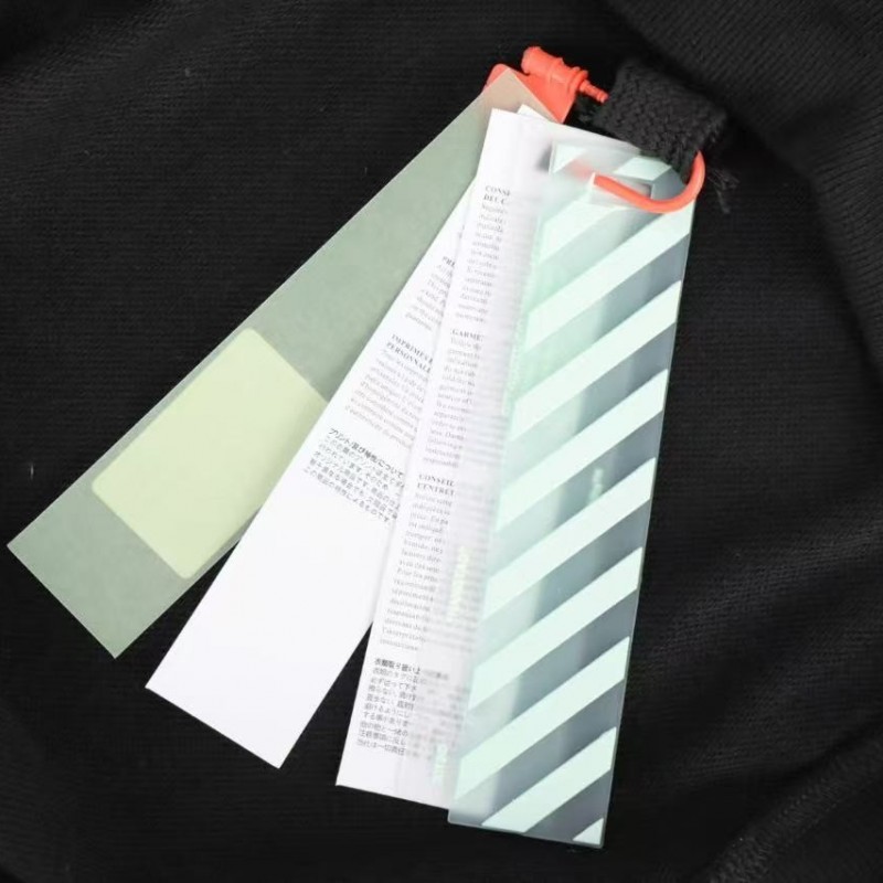 offwhite yellow glue arrow hoodie