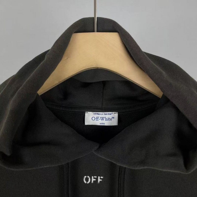 offwhite arrow moon hoodie