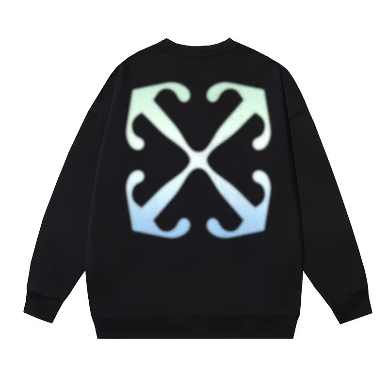 offwhite gradient arrow print sweatshirt
