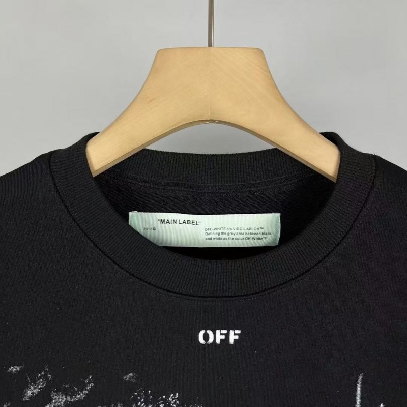 offwhite fireworks crew neck sweatshirt