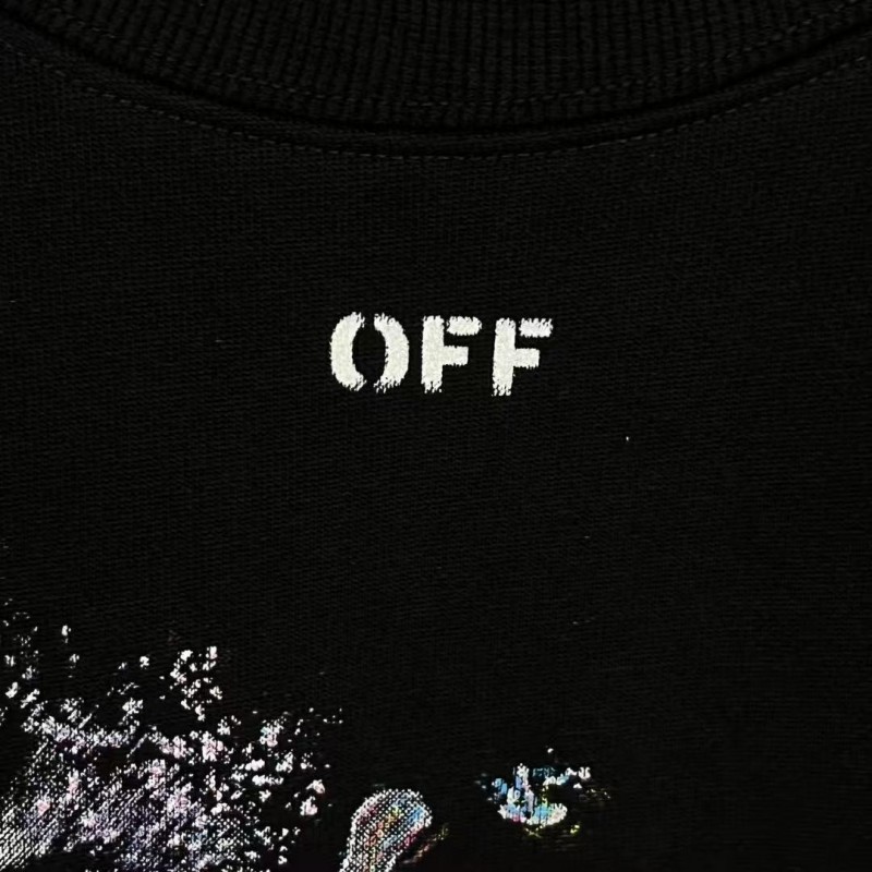 offwhite fireworks crew neck sweatshirt