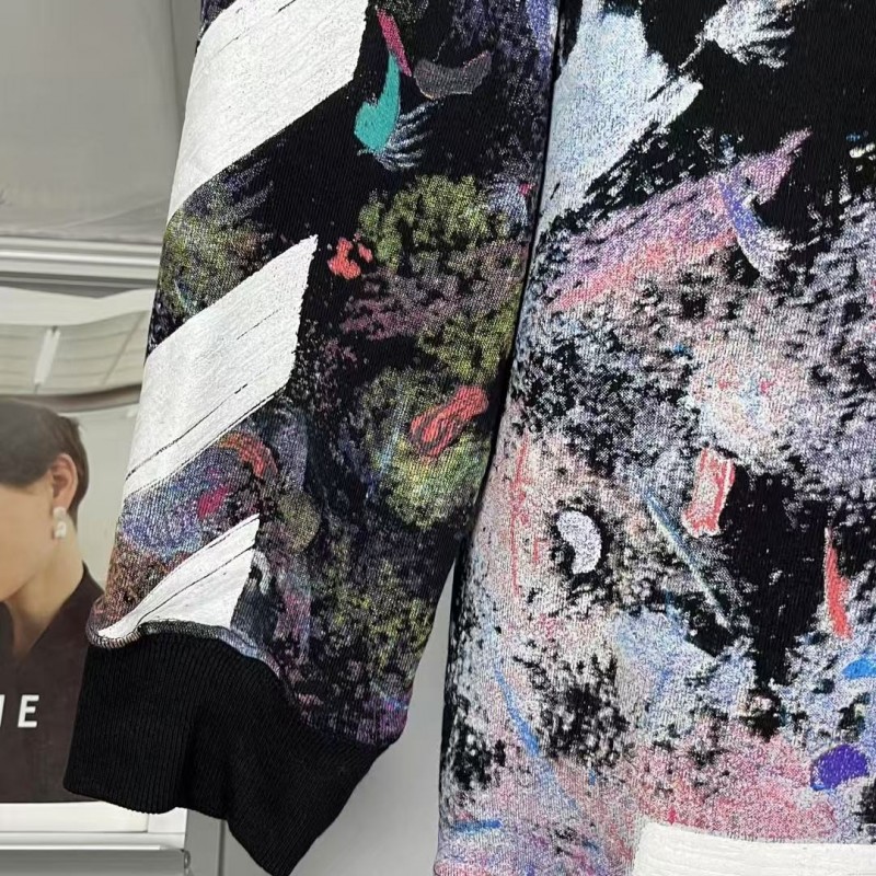 offwhite fireworks crew neck sweatshirt