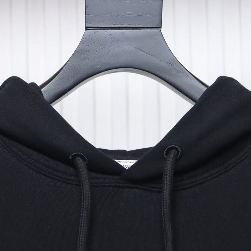 offwhite number 23 hooded sweatshirt slash letter hoodie