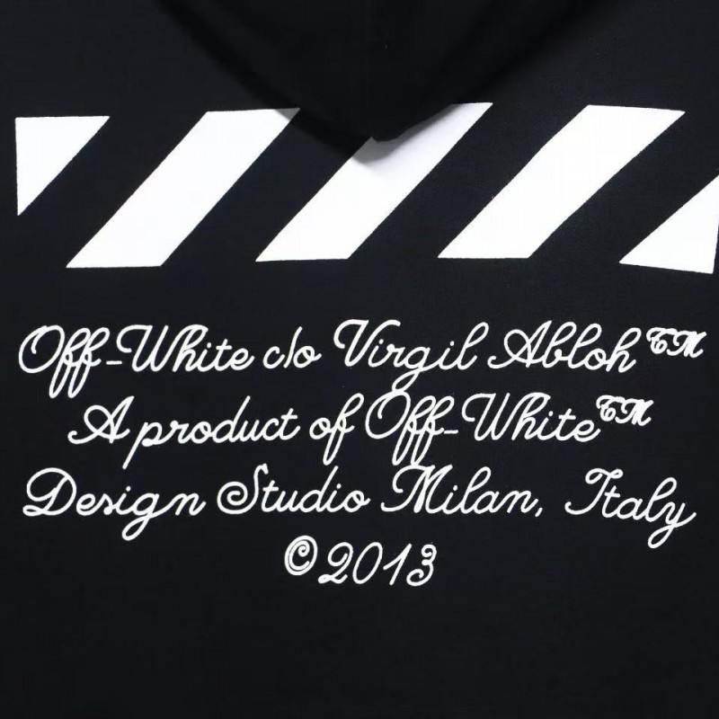 offwhite number 23 hooded sweatshirt slash letter hoodie