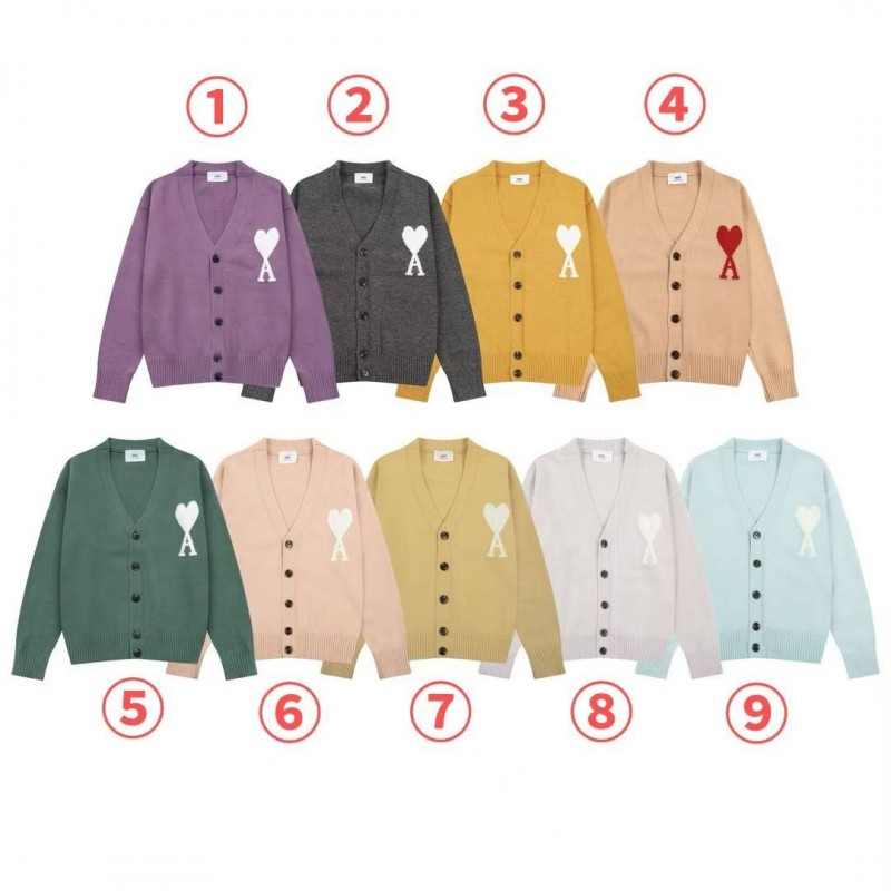 Ami24 Alpaca Cardigan Sweater