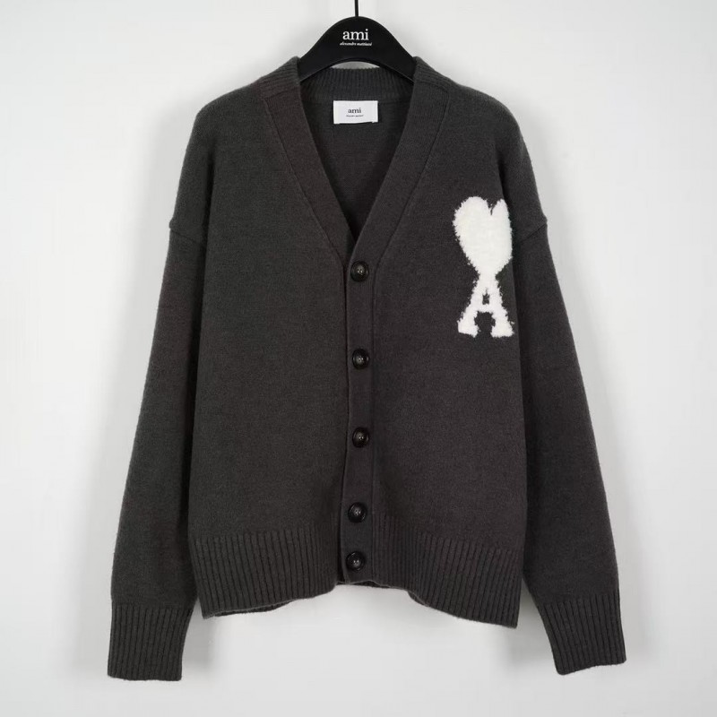 Ami24 Alpaca Cardigan Sweater