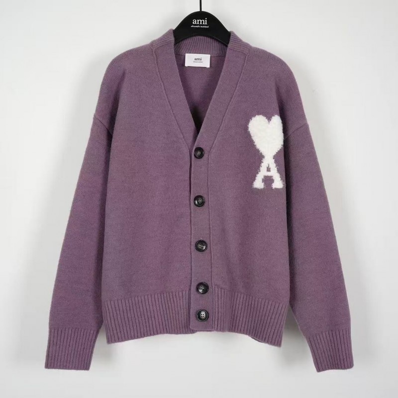 Ami24 Alpaca Cardigan Sweater