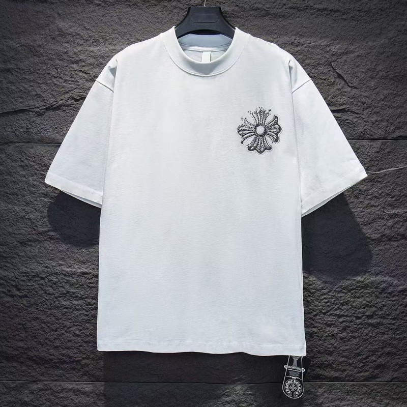 Ch**me He**ts 25SS hot diamond T-shirt