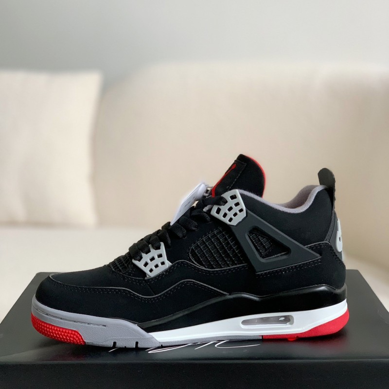 Jordan 4 AJ4 Sneakers Retro Oreo