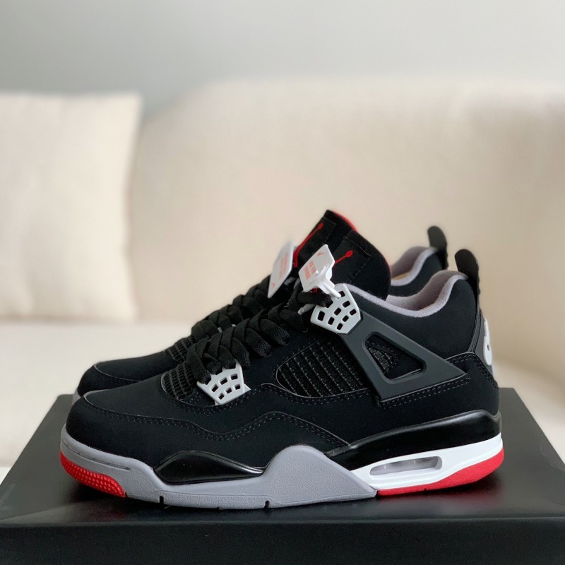 Jordan 4 AJ4 Sneakers Retro Oreo