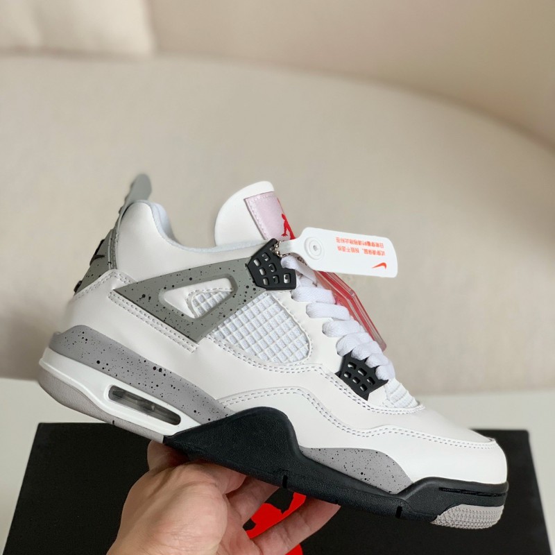 Jordan 4 AJ4 Sneakers Retro Oreo