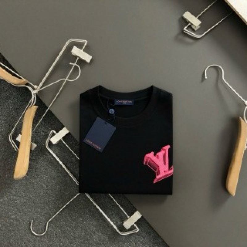 L0*is V*t0n SpringSummer Red Three-Dimensional Applique Embroidery Fusion Back Panel Hot Air Ball