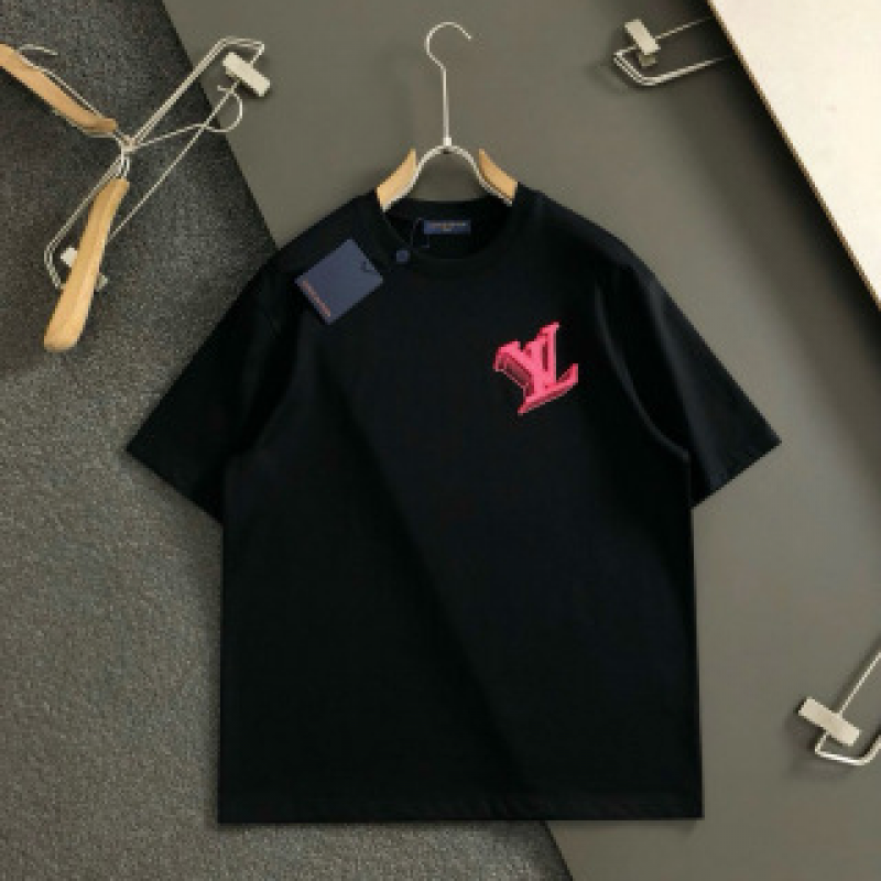 L0*is V*t0n SpringSummer Red Three-Dimensional Applique Embroidery Fusion Back Panel Hot Air Ball