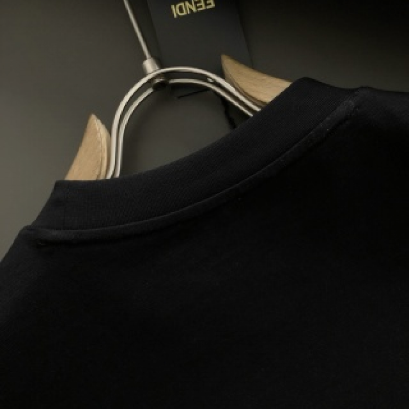 F**di Spring and Summer Black Letter Deconstruction Printed T-shirt