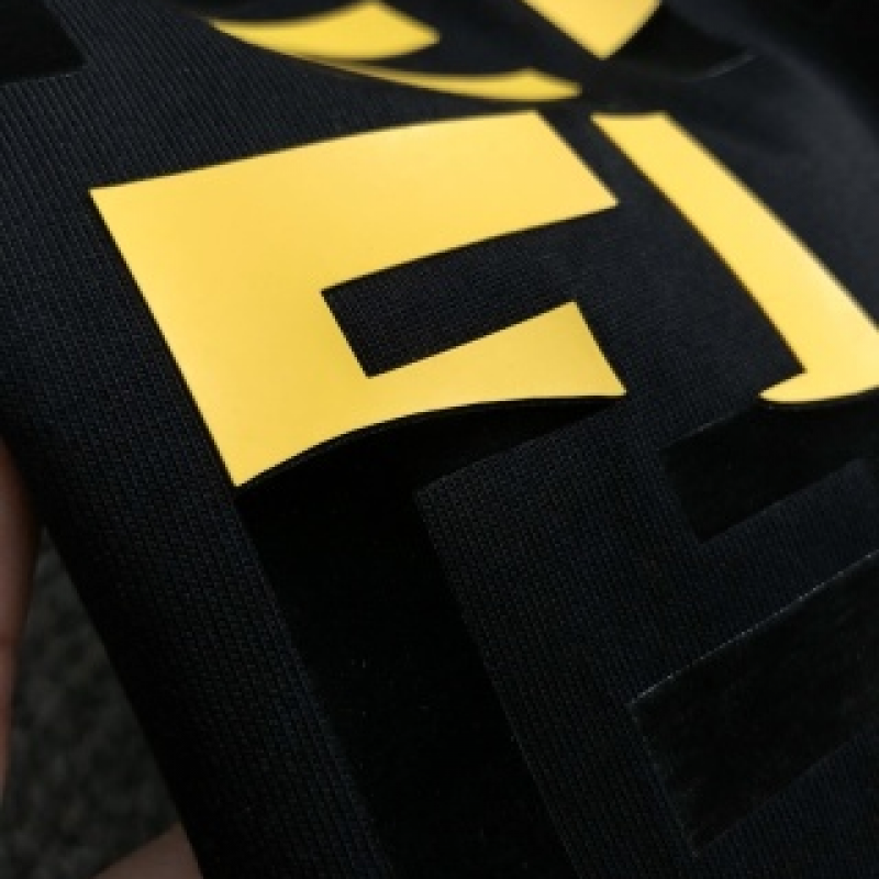 F**di Spring and Summer Black Letter Deconstruction Printed T-shirt