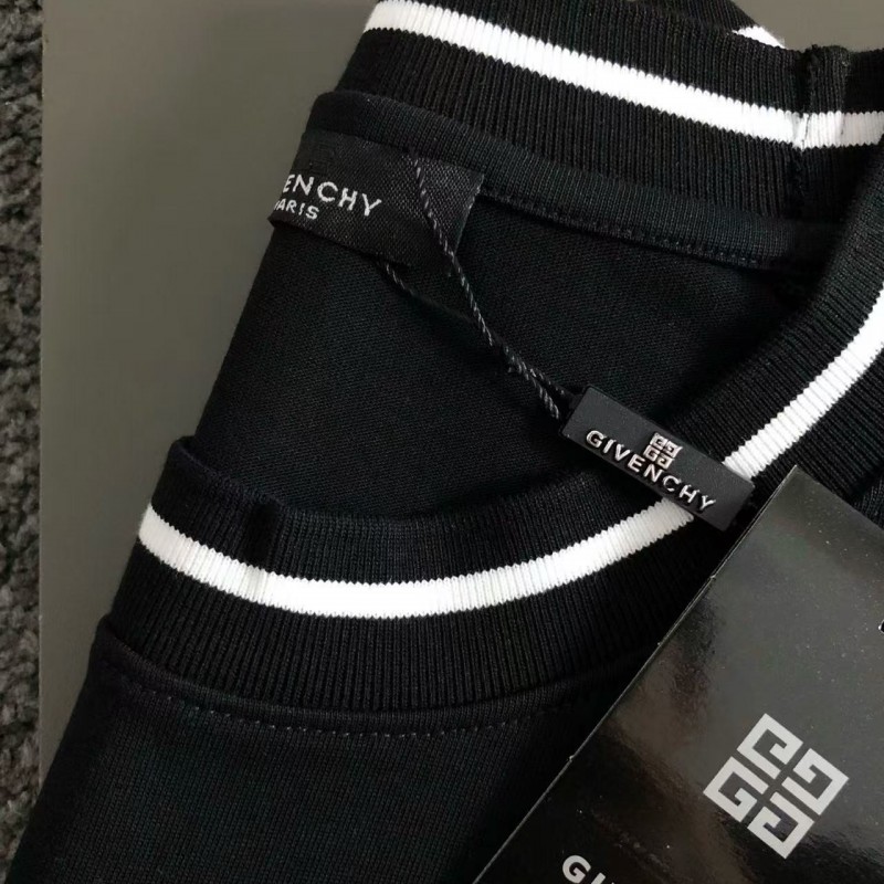 Givenchy Spring and Summer Latest Classic Splicing Embroidery T-shirt