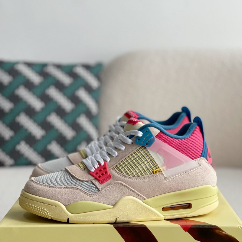 Union LA X Jordan 4 AJ4 Sneakers Retro
