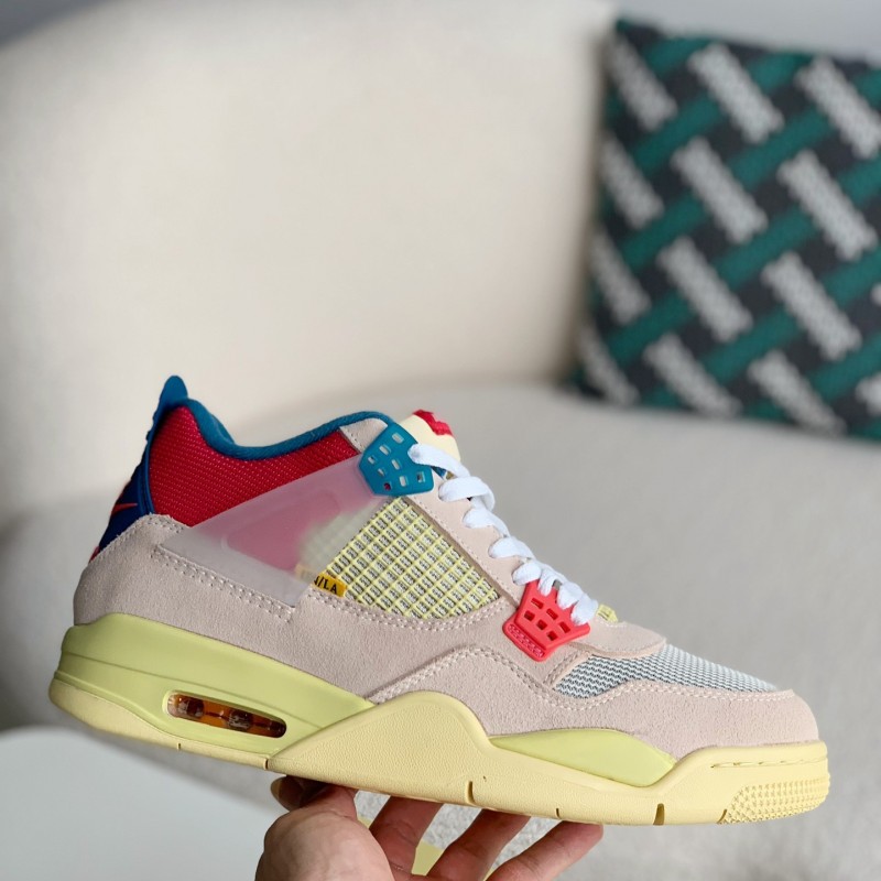 Union LA X Jordan 4 AJ4 Sneakers Retro
