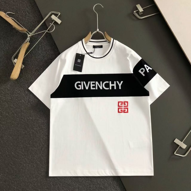Givenchy Spring and Summer Latest Classic Splicing Embroidery T-shirt