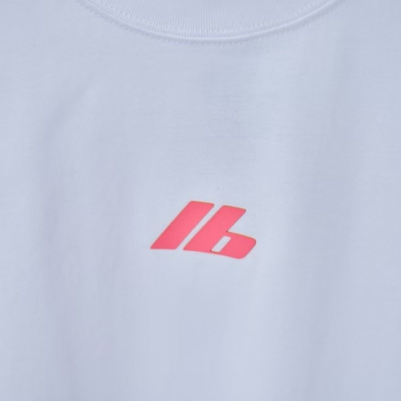 Ba*len*cia*ga SpringSummer new fur patch frog glue logo hot stamping T-shirt