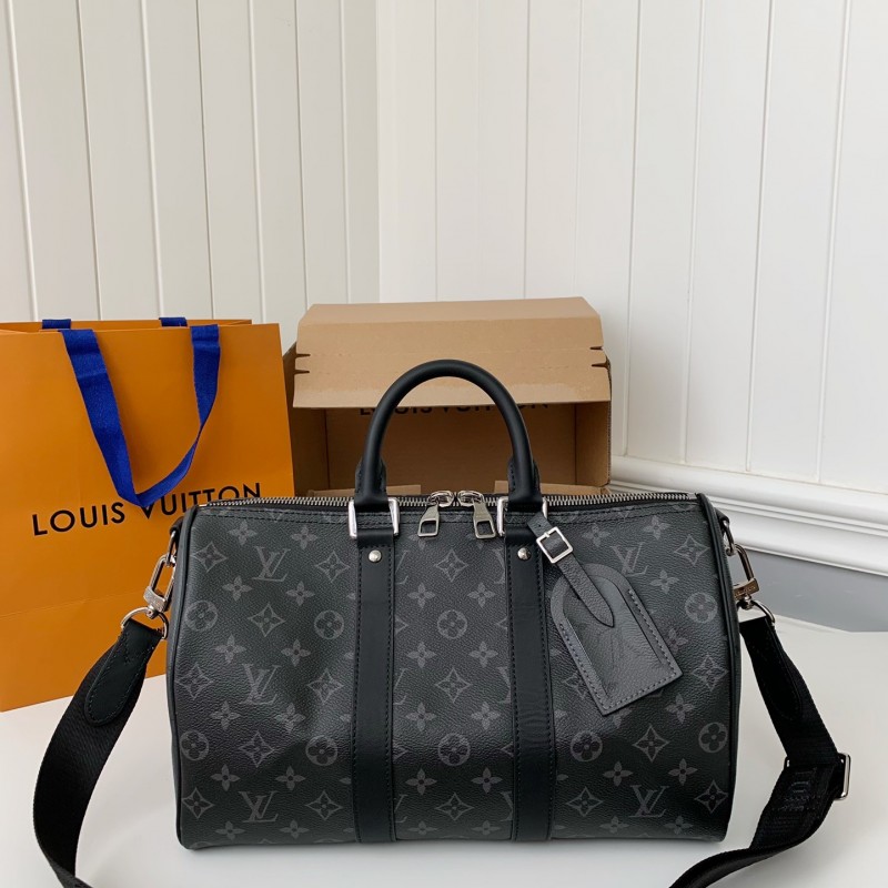 L0*is V*t0n's seasonal new Keepall Bandoulière 35 handbag M46655, 34 * 21 * 16cm