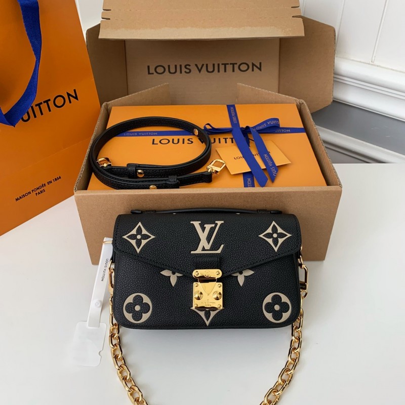 L0*is V*t0n counter classic hot selling Pochette Métis East West bag M46596, 21.5 * 13.5 * 6cm