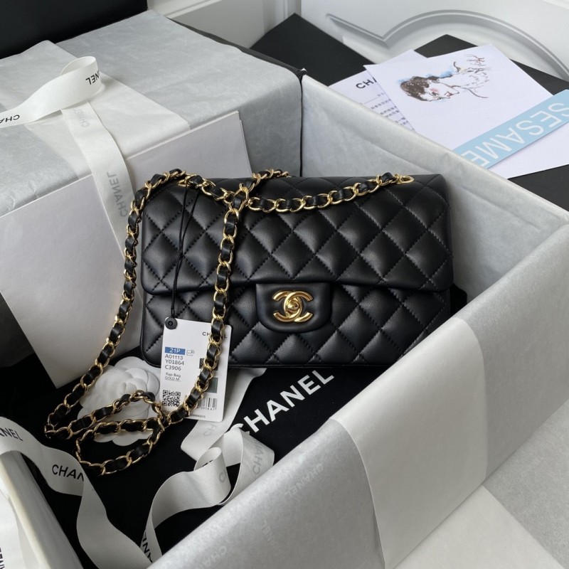 Ch*el Classic Flap Bag A01113, Top Quality,  Medium Size: 23cm