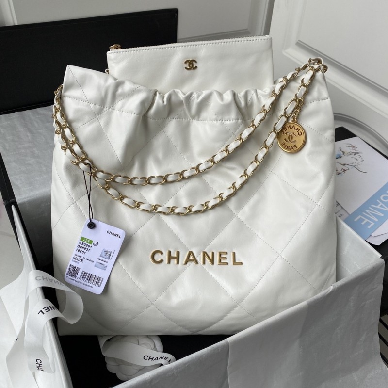 Ch*el 2022S Hot 22 Bag Shopping Bag AS3261, Top Quality! Size:39*42*8cm