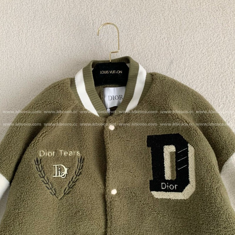 D*0r Mottled Lamb Fur Jacket