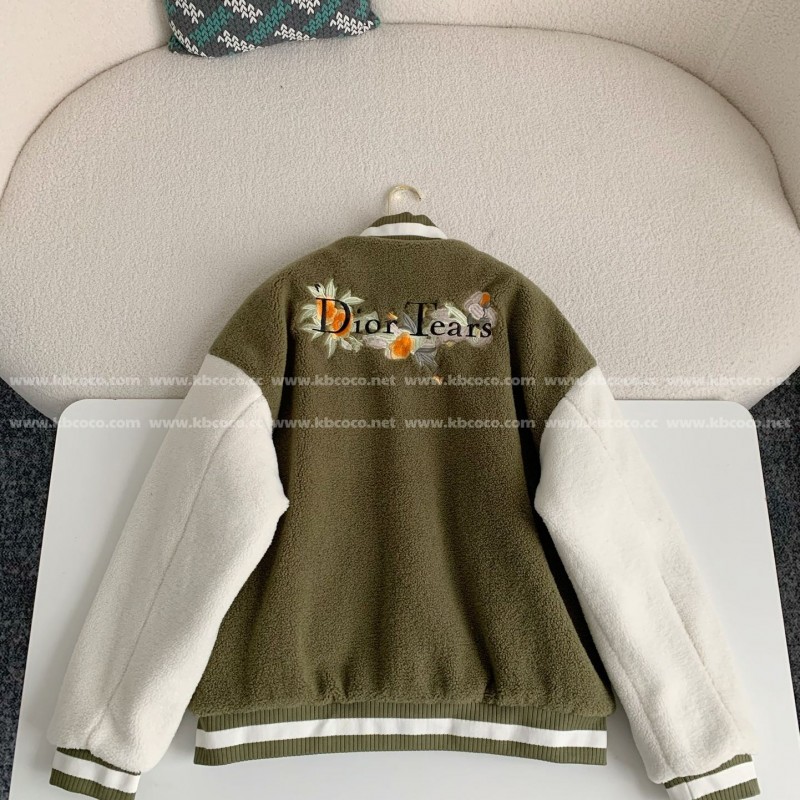 D*0r Mottled Lamb Fur Jacket