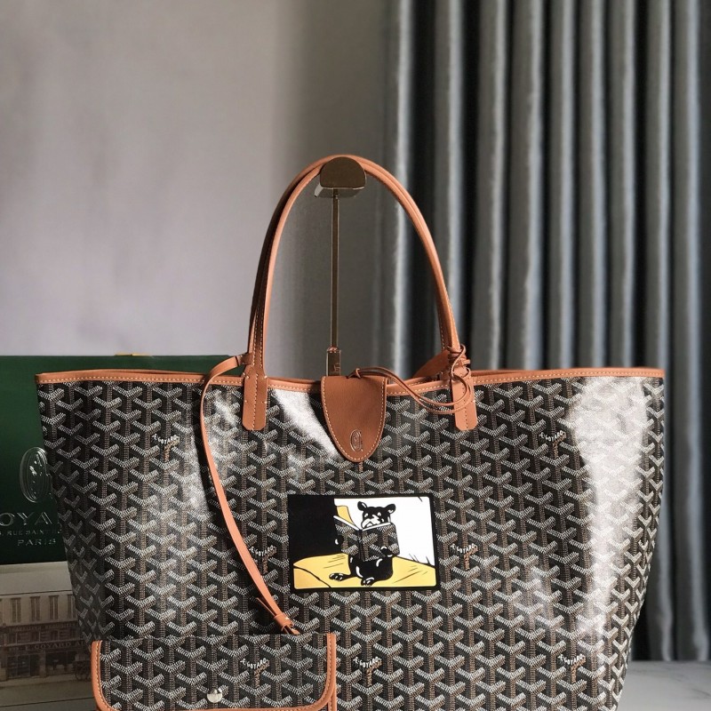 Go*ard Saint L0*is GM special painted Dou style shopping bag