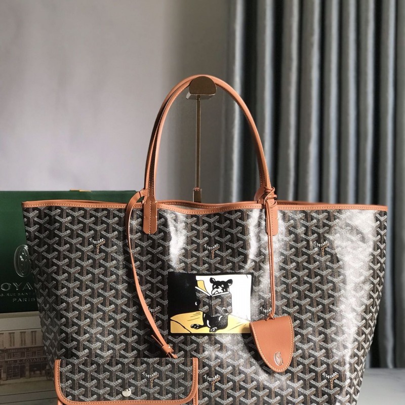 Go*ard Saint L0*is GM special painted Dou style shopping bag