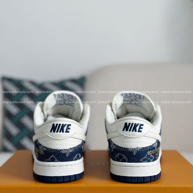 L0*is V*t0n x Nike Dunk Cowboy low-top plank shoes