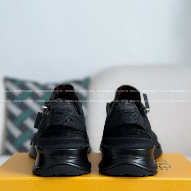 F**di leather casual low-top shoes